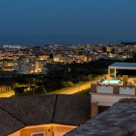 Apartmán Casadelmare14 Roof Deluxe - Vista Mozzafiato Con Jacuzzi Tortoreto